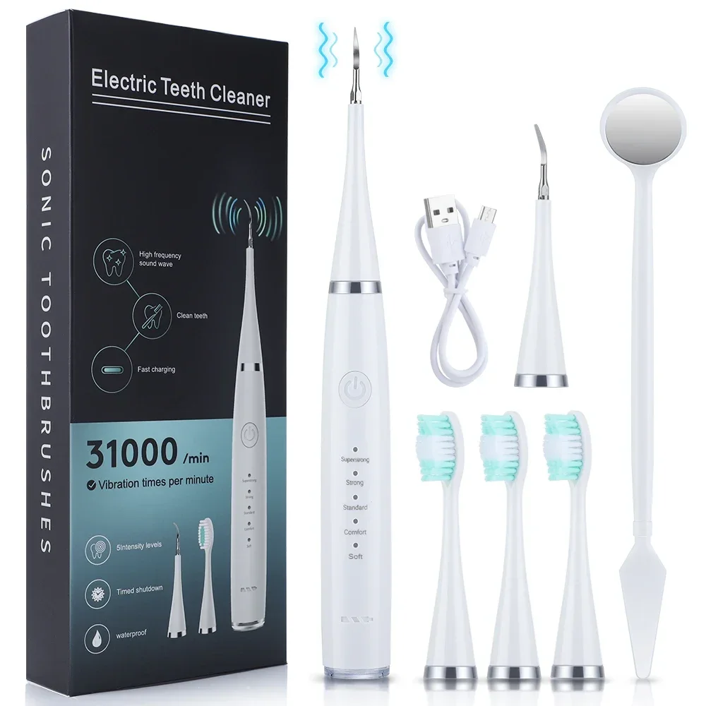 Teeth Whitening Mouthwash - Removedor de Tártaro Ultrassônico para Limpeza