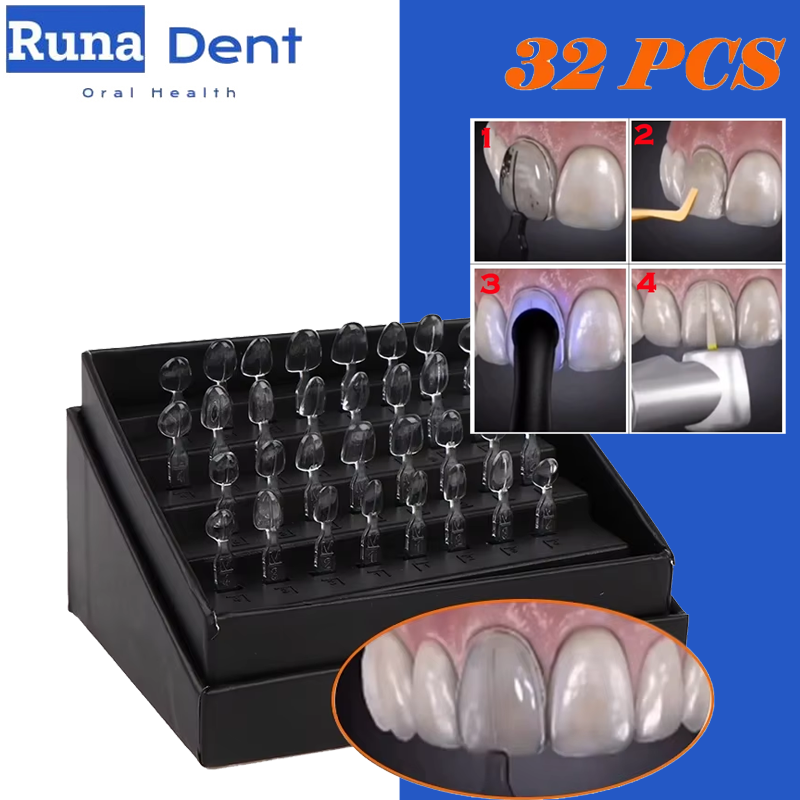 Teeth Whitening Moulds - Kit de 32 Peças para Clareamento