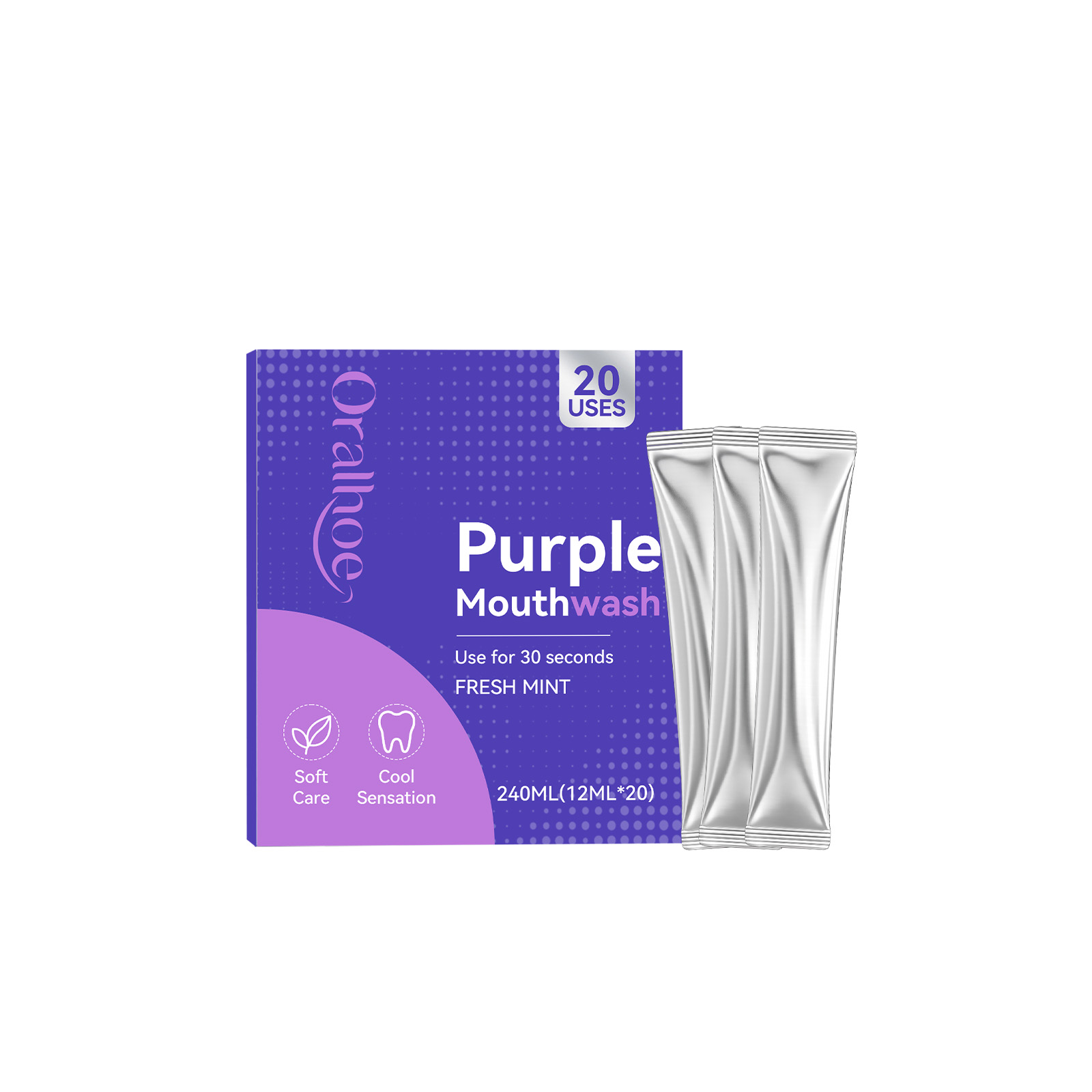 20 unidades de enxaguante buca - Teeth Whitening Mouthwash avaliação e preço