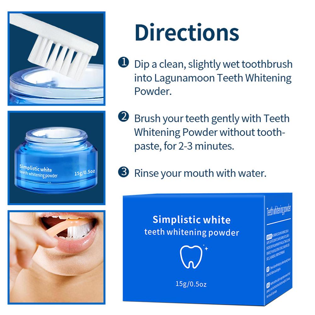 Pó Clareador de Dentes Simplif - Teeth Whitening Near Me avaliação e preço