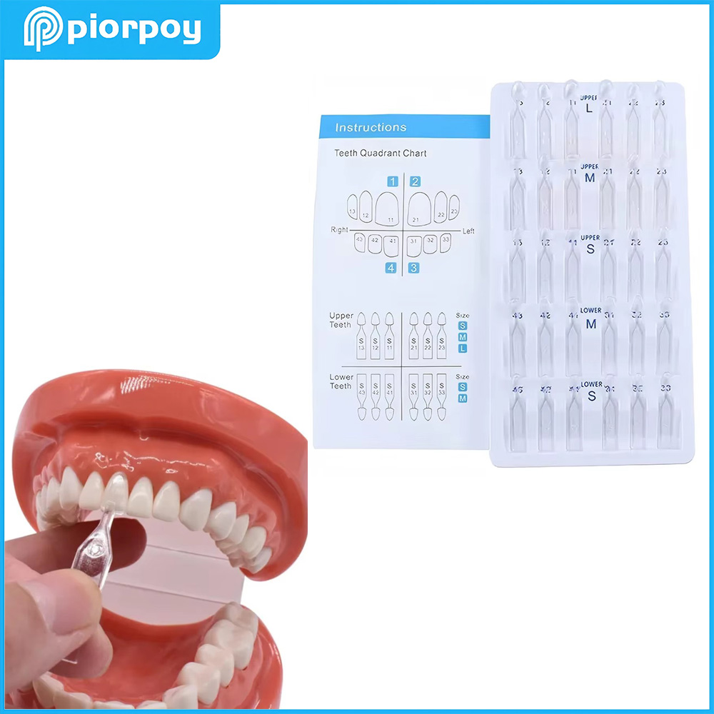 Piorpoy resina composta dentár - Teeth Whitening Moulds avaliação e preço