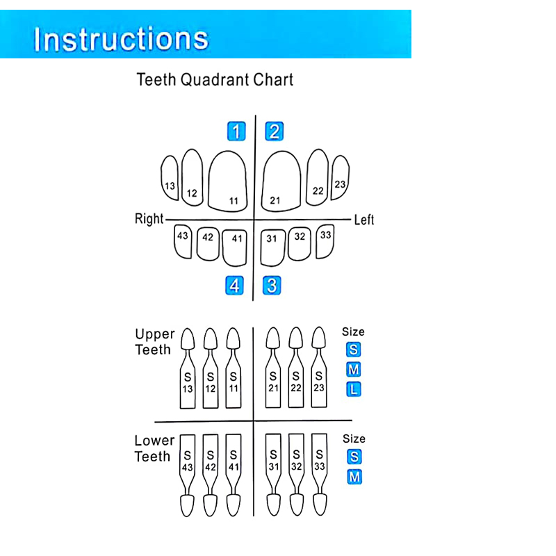 Molde de Facetas Dentárias Aut - Teeth Whitening Moulds avaliação e preço